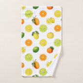 Patroon voor het verfrissen van citrusvruchten bad handdoek (Handdoek)