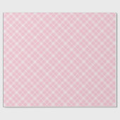 Patroon voor hoekroze roze roodroze cadeaupapier (Vlak)