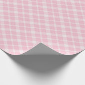 Patroon voor hoekroze roze roodroze cadeaupapier (Hoek)