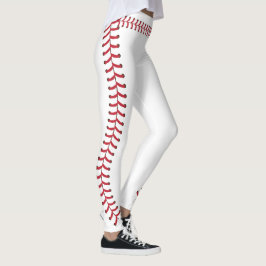 Patroon voor honkbalnaapjes leggings