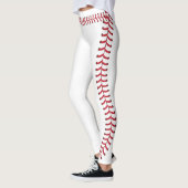 Patroon voor honkbalnaapjes leggings (Links)