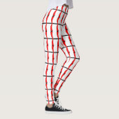 Patroon voor honkbalnaapjes leggings (Rechts)