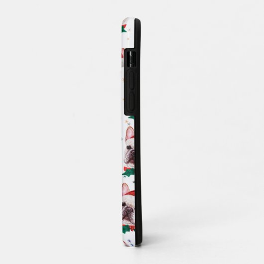 Patroon voor kerstmis met borstbreed Case-Mate iPhone case (Achterkant/links)