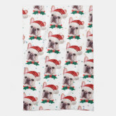 Patroon voor kerstmis met borstbreed theedoek (Verticaal)