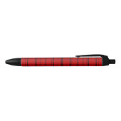 Patroon voor kerstmis zwarte inkt pen (Bovenkant)