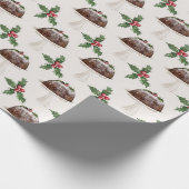 Patroon voor kersttraktaties cadeaupapier (Hoek)