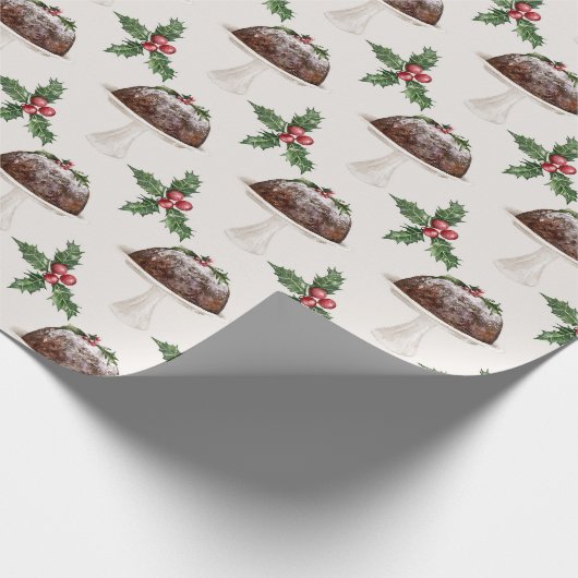 Patroon voor kersttraktaties cadeaupapier (Hoek)