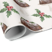 Patroon voor kersttraktaties cadeaupapier (Rol Hoek)