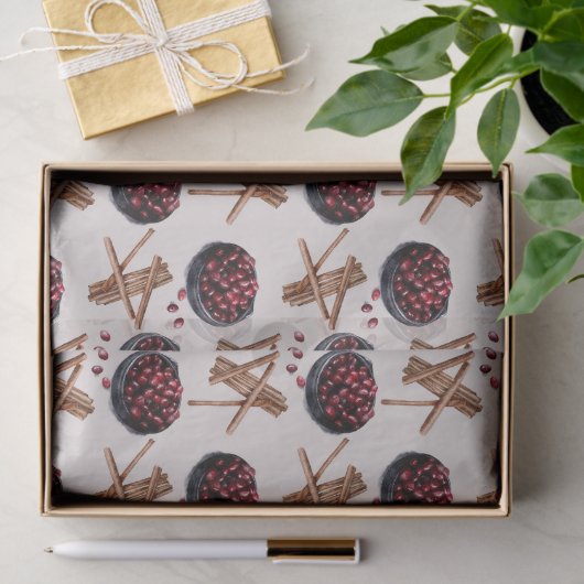 Patroon voor kersttraktaties tissuepapier (Geschenk)