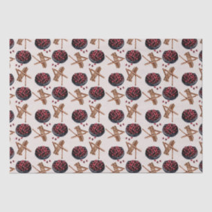 Patroon voor kersttraktaties tissuepapier