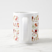 Patroon voor kinderen en dieren grote koffiekop (Achterkant)