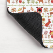 Patroon voor kinderen en dieren muismat (Hoek)