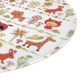 Patroon voor kinderen en dieren snijplank (Hoek)