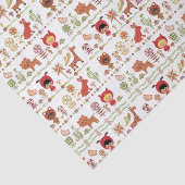 Patroon voor kinderen en dieren tissuepapier (Detail)