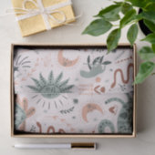  patroon voor kinderen in roze moderne waterverf tissuepapier (Geschenk)