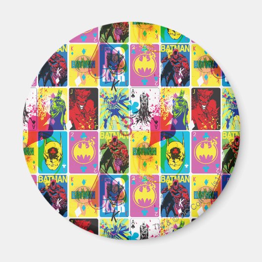 Patroon voor kleurcode Batman 2 Magneet (Voorkant)