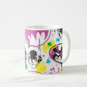 Patroon voor kleurcode Batman 3 Koffiemok (Voorkant rechts)