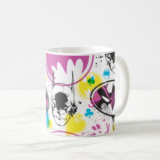 Patroon voor kleurcode Batman 3 Koffiemok (Voorkant rechts)