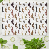 Patroon voor kleurrijke en koele vlekken theedoek (Gevouwen)