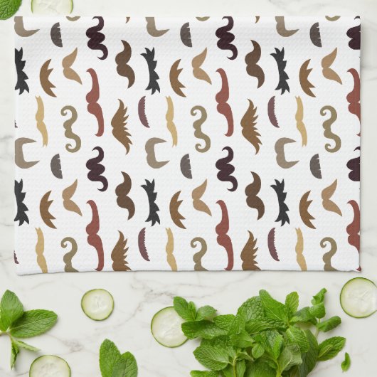 Patroon voor kleurrijke en koele vlekken theedoek (Gevouwen)