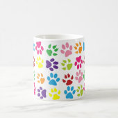 Patroon voor kleurrijke schilderafdrukken koffiemok (Center)