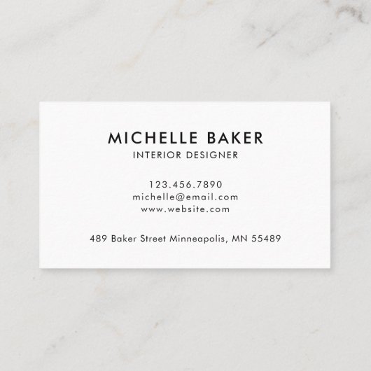 Patroon voor kleurrijke wilde bloemen visitekaartje (Achterkant)