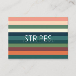 Patroon voor kleurstrepen visitekaartje