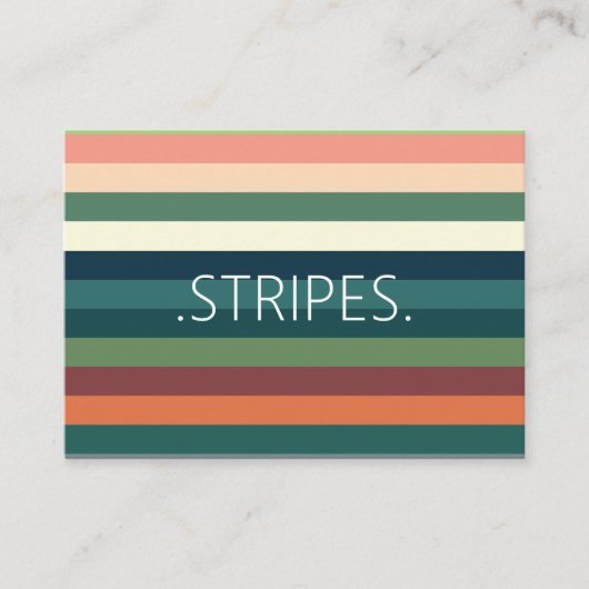 Patroon voor kleurstrepen visitekaartje (Voorkant)