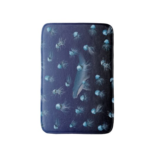 Patroon voor kwallen badmat (Voorkant Verticaal)