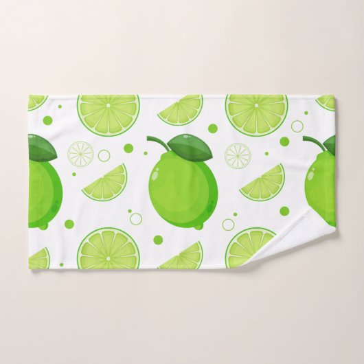 Patroon voor limoen- en Limoen Handdoek (Handdoek)