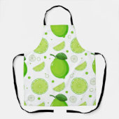 Patroon voor limoen- en Limoen Schort (Voorkant)