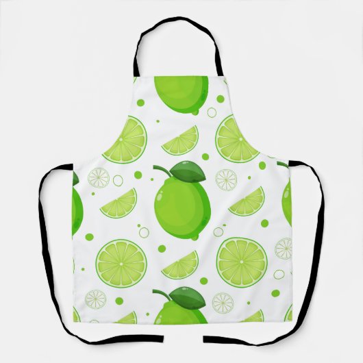 Patroon voor limoen- en Limoen Schort (Voorkant)