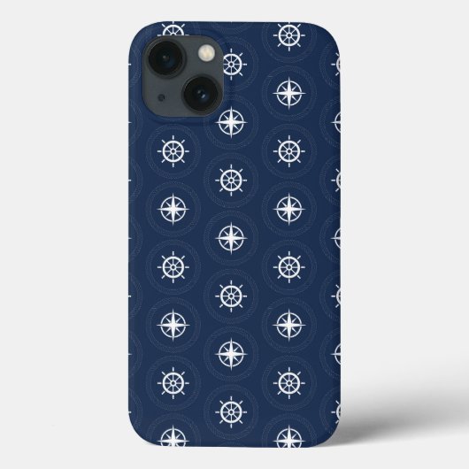 Patroon voor maritieme gereedschappen Case-Mate iPhone case (Achterkant)