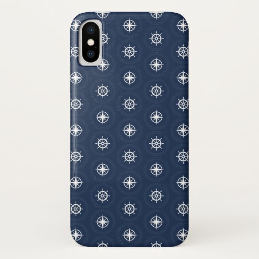Patroon voor maritieme gereedschappen Case-Mate iPhone case (Achterkant)