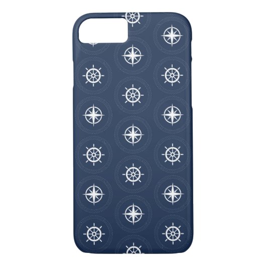 Patroon voor maritieme gereedschappen Case-Mate iPhone case (Achterkant)