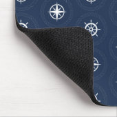 Patroon voor maritieme gereedschappen muismat (Hoek)