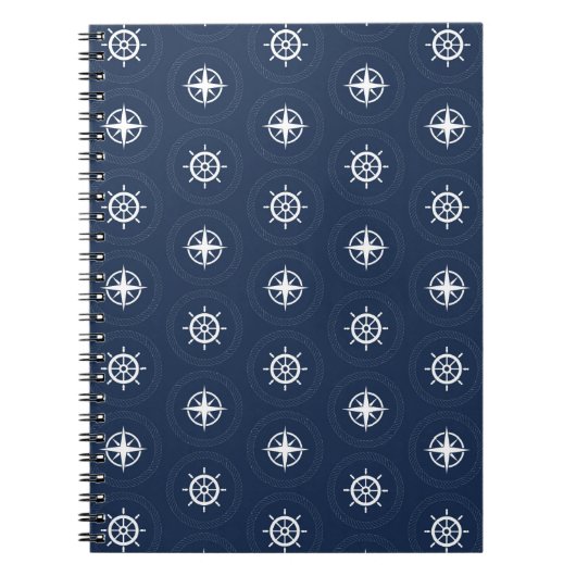 Patroon voor maritieme gereedschappen notitieboek (Voorkant)