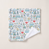 Patroon voor medisch ontwerp bad handdoek (Wasdoekje)