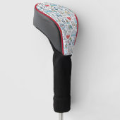 Patroon voor medisch ontwerp golfheadcover (Schuin)