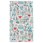 Patroon voor medisch ontwerp klein cadeauzakje (Achterkant)