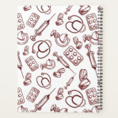 Patroon voor medische beroepen planner (Achterkant)