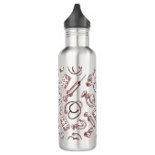 Patroon voor medische beroepen waterfles  (Links)