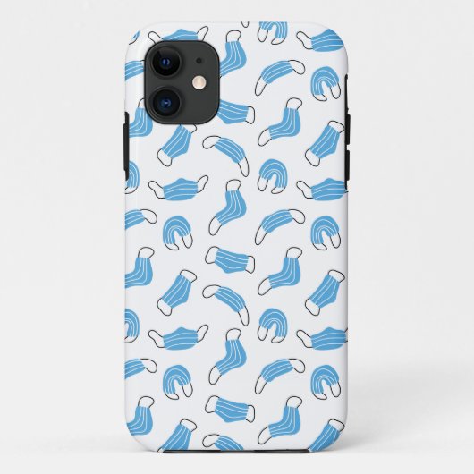 Patroon voor medische maskers Case-Mate iPhone case (Achterkant)
