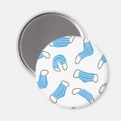 Patroon voor medische maskers magneet (Voorkant / Achterkant)