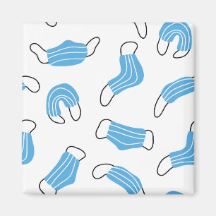 Patroon voor medische maskers magneet