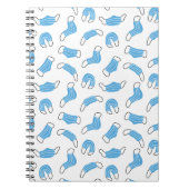 Patroon voor medische maskers notitieboek (Voorkant)