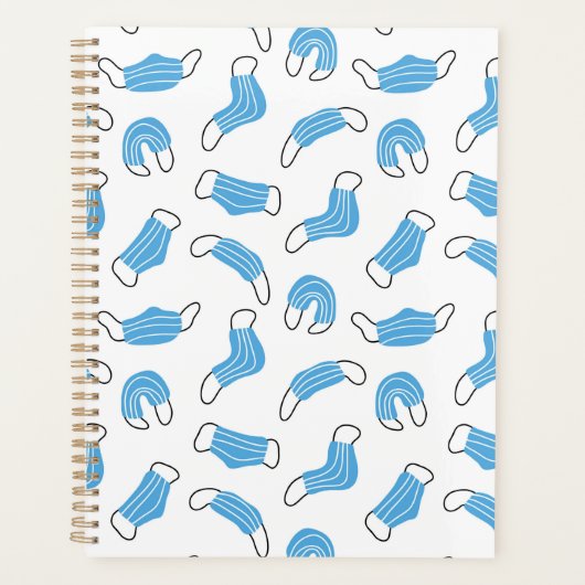 Patroon voor medische maskers planner (Voorkant)
