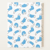 Patroon voor medische maskers planner (Achterkant)