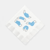 Patroon voor medische maskers servet (Hoek)