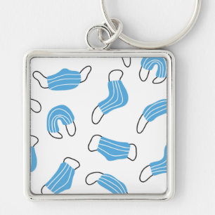 Patroon voor medische maskers sleutelhanger